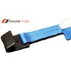2x Blue DEMCO Car Basket Straps Adjustable Tow Dolly Wheel