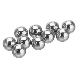 uxcell 10 Pcs Tungsten Steel Bearing Balls 3 mm Carbide G10 Precision Ball for Industrial Spheres, Machinery, Automotive, and DIY (Mirror)