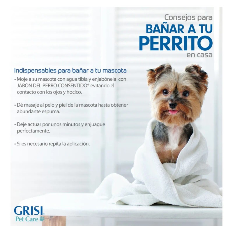 Jabon Preventivo Antiplagas Perro Consentido 100g