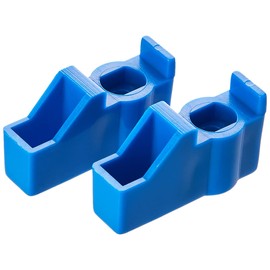 Merriway BH02984 (2 Pcs) Replacement Handle for Washing Machine Isolator Tap Blue - Pack of 2 Pieces