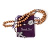 Nazareth Store Sacred St Michael Wood Beads Rosary Solid Wooden