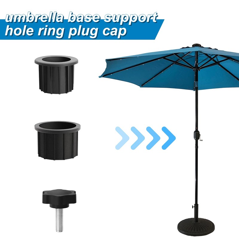6 Pcs Umbrella Base Stand Replacement Parts, Patio Umbrella Stand