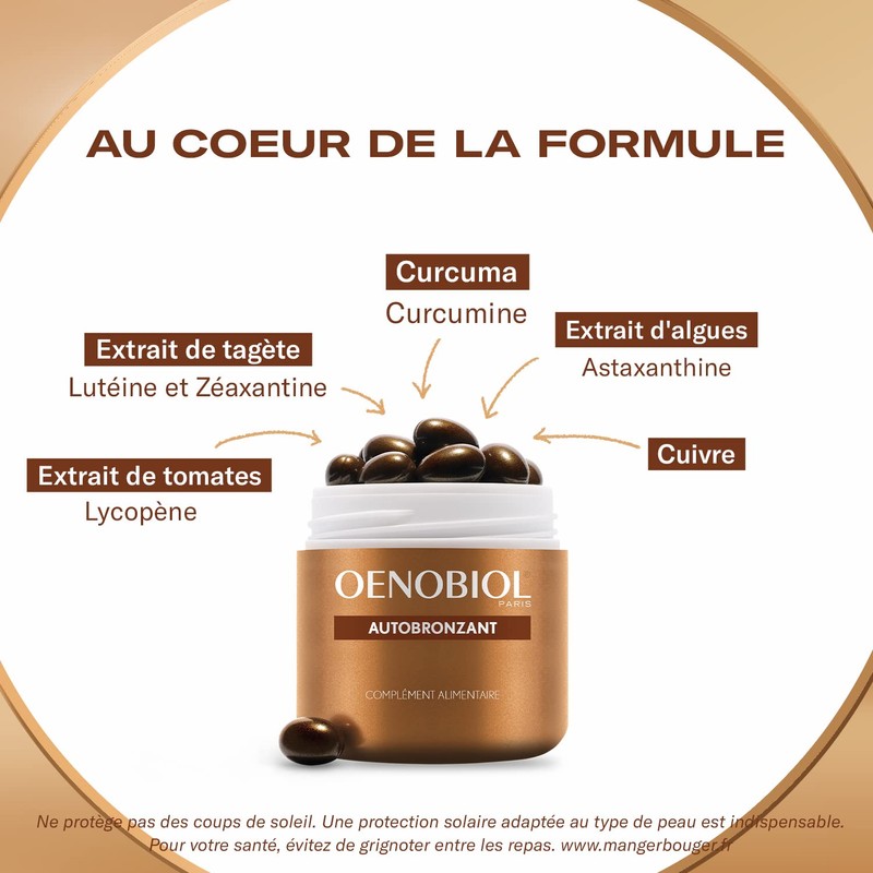Oenobiol Self Tanning Unified Sunlight Tan - 2 Packs
