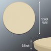 VIKEYHOME Round Pizza Stone, Heavy Duty Cordierite Pizza Grilling Stone,