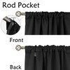 BGment Short Blackout Curtains 30 Inch Length for Small Windows