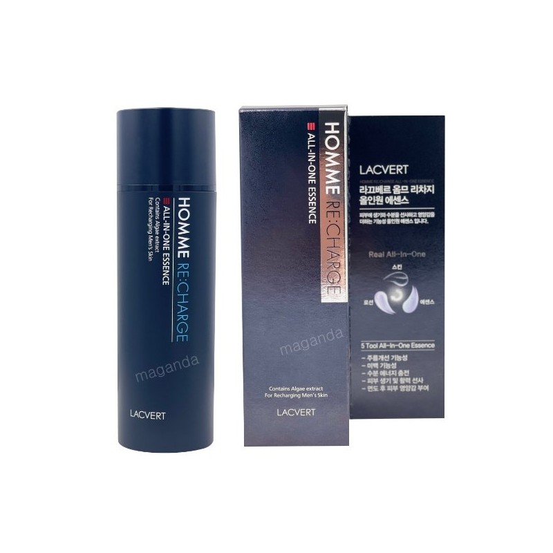 Lac Vert Homme Recharge All-in-One Essence 150ml / 라끄베르 옴므