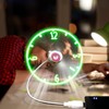 Sokelinn-six USB LED Fan,Mini Portable USB Powered Flexible Cooling Fan
