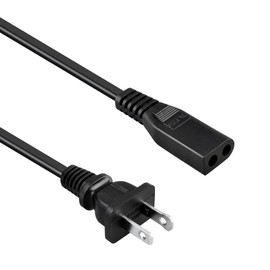 PwrON Compatible 6ft Power Cord Replacement for Janome Newhome DC2013 DC2014 DC3018 DC3050 DC4030P MC4400