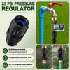 Gulfmew 2 Set 25 PSI Drip Irrigation Faucet Adapter Kit,