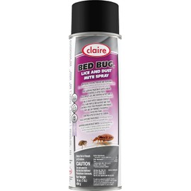 Claire Bed Bug, lice and dust mite spray, 16 oz- 1 Count