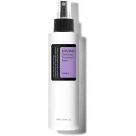COSRX Tónico Facial AHA/BHA Clarificante - Toner Exfoliante Suave con Ácido Glicólico y Betaína Salicilato, Refina Poros y Mejora Textura de la Piel, 150 ml