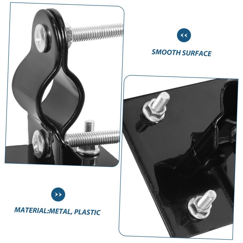 KOMBIUDA Practical Bike Basket Fixer Durable Front Mounting Bracket for