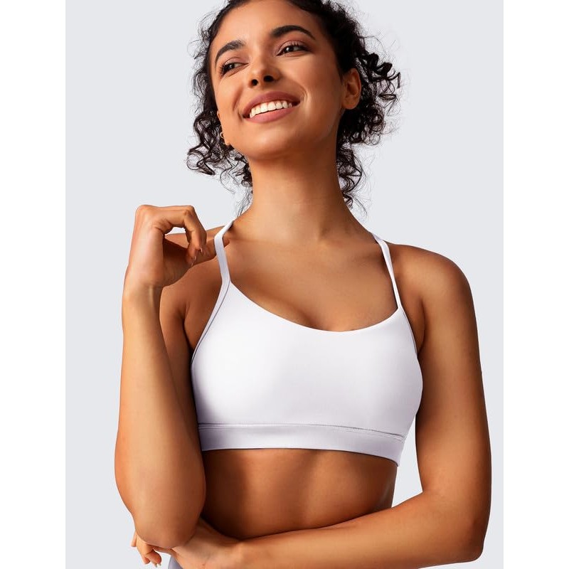 BAYDI Clouduxi Y-Back Sports Bra - Light Support Racerback Yoga