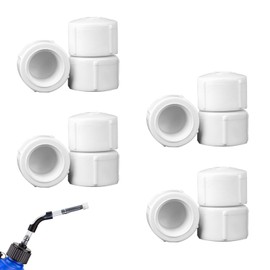 12 Pcs Racing Fuel Jug Hose Caps Compatible with VP Racing Fuel Jug 5.5 Gallon, Fuel Jug, Egs Jugs, Scribner Fuel Jugs, Replacement Dust Caps
