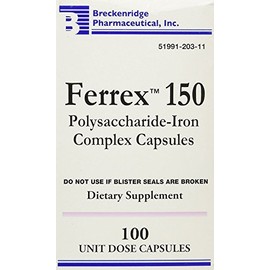 Ferrex 150 Capsules, 100ct (3 Pack)