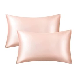 Set of 2 Pillow Covers 43 63 Envelope Type Pillow Covers Antibacterial Deodorization Beautiful Hair Beautiful Skin Gentle on Sensitive Skin Stylish All Season Pillow Case Breathable Quick Dry (Coral