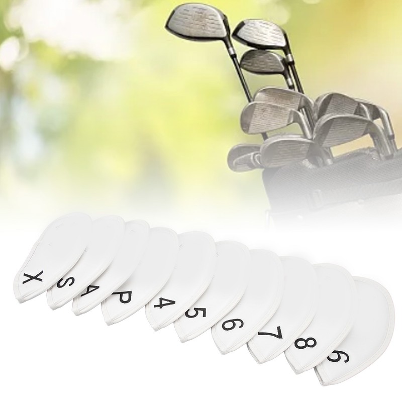 10PCS Korea Flag Number Golf Iron Covers Set Golf Iron