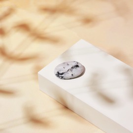 Reiki Healing Energy Charged Rainbow Moonstone Crystal Palm Stone Including Information & Beautifully Gift Wrapped!