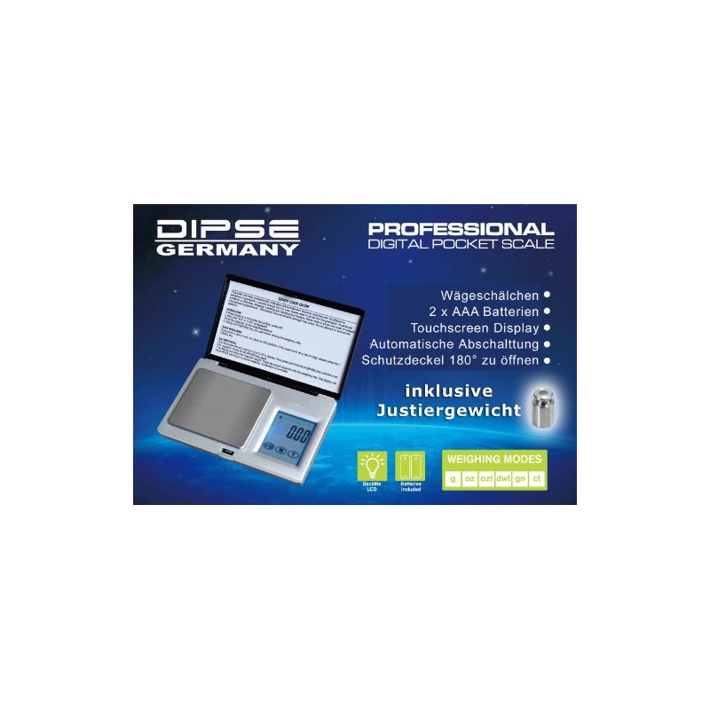 Professional Digital Pocket Scale Mini Scale, 500 by 0.1 G