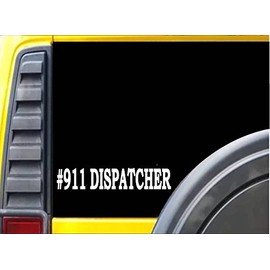 #Dispatcher K486 8 inch Sticker 911 dispatch decal