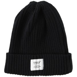 GENERATOR Unisex Kids Rib Knit Cap Cap, Black