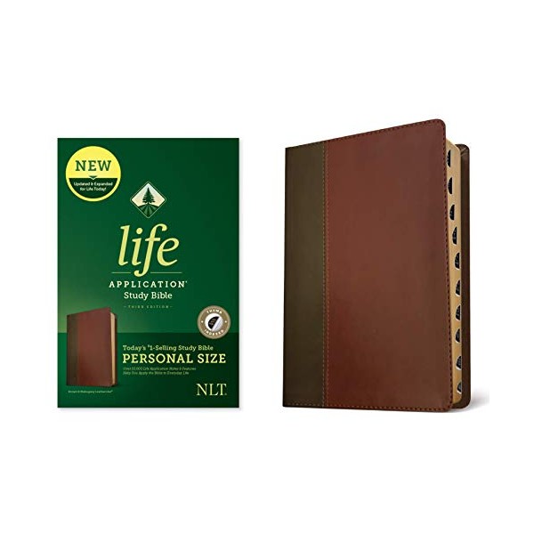 NLT Life Application Study Bible, Third Edition, Personal Size (Leatherlike,