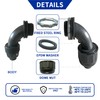 (1/2" Dia * 25 Feet) Yariwiz Black Special Extra Flexible