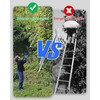 AgiiMan 28 Reach Fruit Picker with Telescopic Extension Pole and