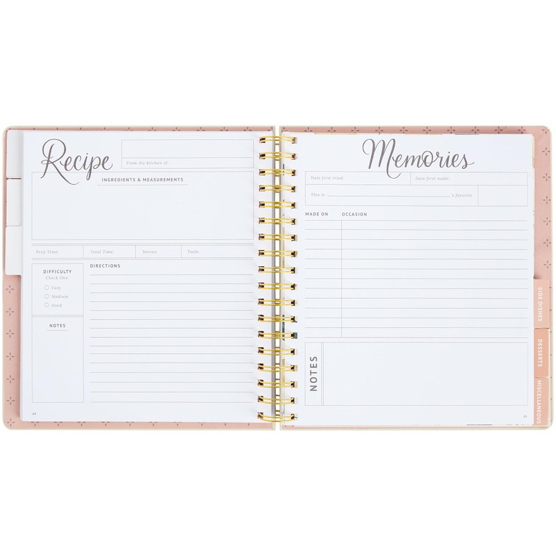 C.R. Gibson, Lily & Val Lemons Kitchen Diary, Family Recipe