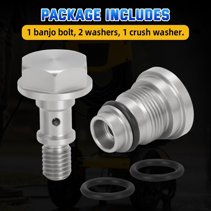 7115203BBK for DeWalt Idle Down Valve Banjo Bolt Kit