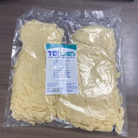 TGI Techiglove Disposable Industrial Latex 100 Gloves Large powder free 5ml