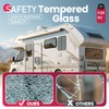 Wutist 30" x 20" RV Exit Window Push Out w/Screen