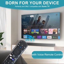 Voice Remote Replacement for Xumo TV Stream Box, Element 4K UHD HDR Xumo TV