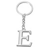 PATIKIL Initial Letter Keyring, Letter E Key Ring, DIY Pendant