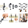 RUISIMEI Training Head 100% Real Hair Cosmetology Mannequin Head Mannequin