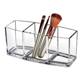 Fashion Plus Makeup Product Organizer Clear for daily beauty routines, Korean cosmetic item, Fashion Plus Import, and Personal Care, Everyday Use, Travel, Home or Gift
