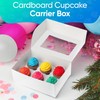 Albert Austin Cupcake Box Hold 6 Standard Cupcakes Food Grade
