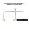 Adjustable Saw Curved U Shape Hacksaw DIY Hand Tools 12