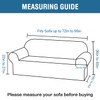 H.VERSAILTEX Stretch Velvet Sofa Covers for 3 Cushion Couch Covers