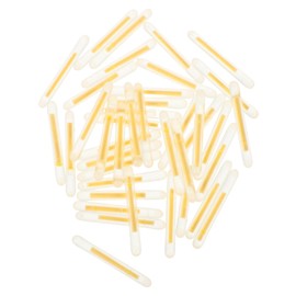 Outanaya 100pcs Mini Underwater Fishing Rod Tip Glow Sticks Bright Night Fishing Accessories Light Sticks for Night Fishing Compact and Portable Glow Dark Tools for Fishing Poles