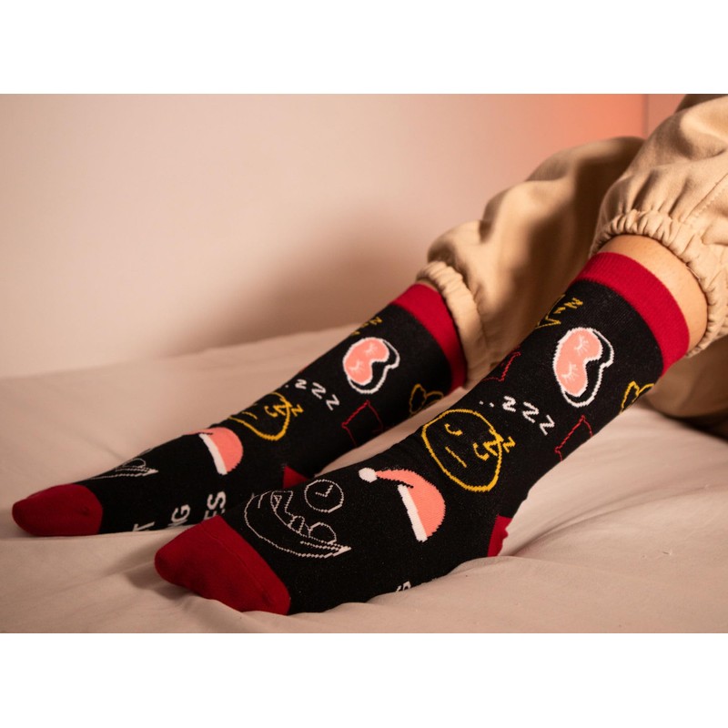 IRISGOD Funny Nerd Socks | Cool Stocking Stuffers | Holiday