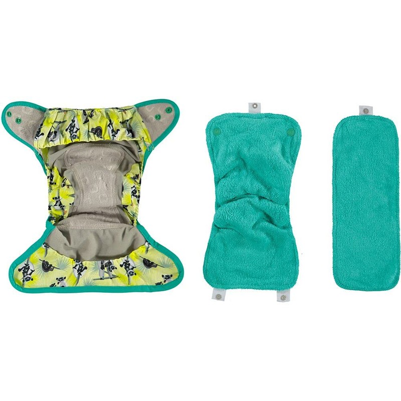 Close Pop-in Reusable One Size Newborn to Potty Bamboo Cloth
