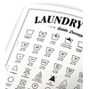 Readyprint Washing Instructions Mini Poster A4 in Italian for Laundry