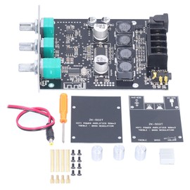 Amplifier Board 50W+50W Audio Stereo Module Bass Treble Control Bluetooth AUX Input Set Kit