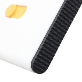 Hsthe Sea 2Pcs Adjustable Drawer Dividers Organizer, Expandable Draw Dividers for Bedroom/Bathroom/Kitchen/Office (Orange)