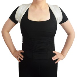 Lixinsunbu Posture Corrector Adjustable Compression Shoulder Support Strap for Upper Back, Kyphosis, Scoliosis, Hunchback – Clavicle & Fracture, Posture Straightening Belt for Men & Women (X-Large)