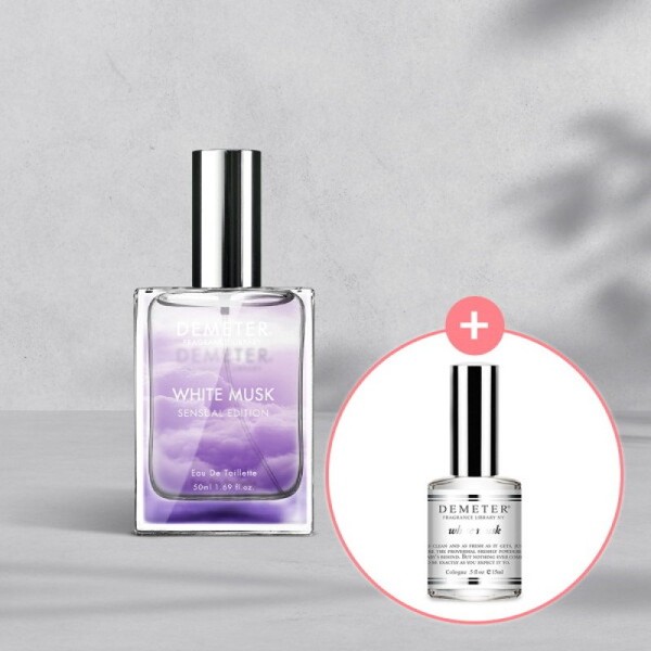 Elegant musk scent White Musk EDT 50ml+EDC 15ml / 우아한