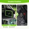 SUV Cargo Liner for Dogs, Upgraded Scratch-proof Leather 15.79" Heightened