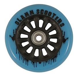 Slamm Scooters 100 mm Nylon Core Wheels, Unisex Adult, unisex_adult, SL509_Purple_100 mm, purple, 100 mm