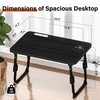 Lap Desk for Bed, Adjustable Laptop Desk with USB Charging